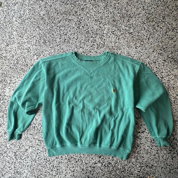 Jantzen Other - Vintage Jantzen Sweatshirt Mens XL Teal Crest Logo Made in USA Embroidery 90's